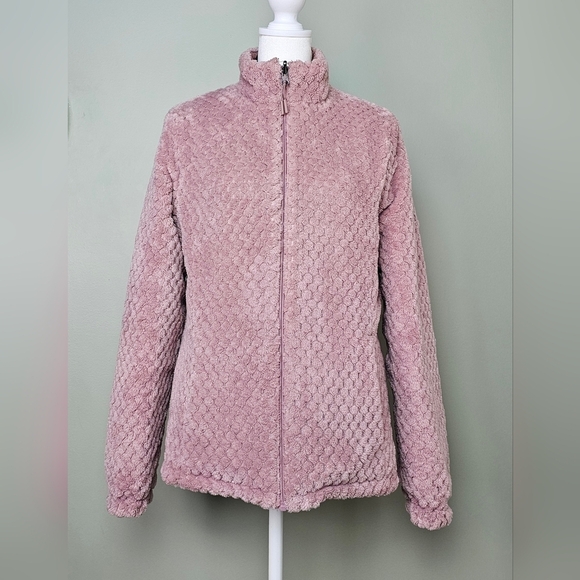 ZEROXPOSUR Reversible Puffer Jacket Super Soft Warm Mauve SMALL - Picture 16 of 16